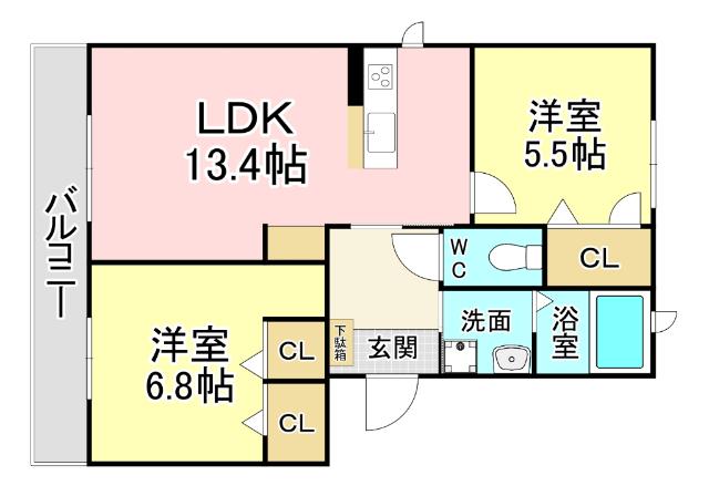  間取り図写真