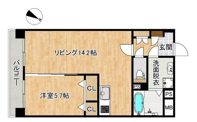  間取り図写真