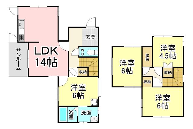  間取り図写真