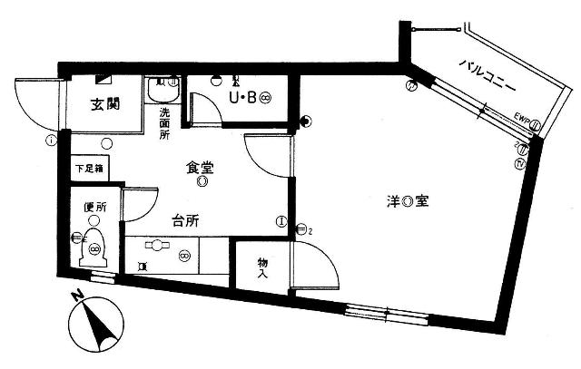 間取り図写真