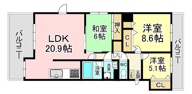  間取り図写真