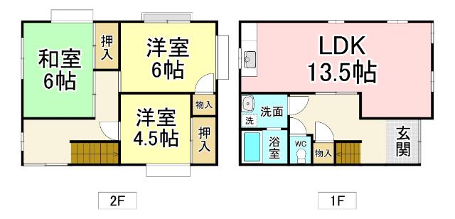 間取り図写真