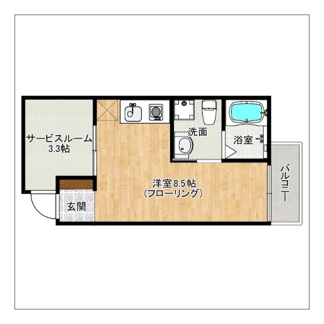  間取り図写真