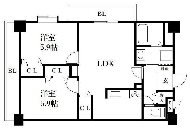  間取り図写真