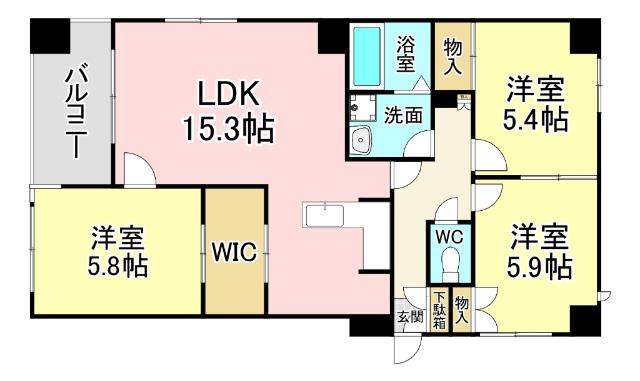  間取り図写真