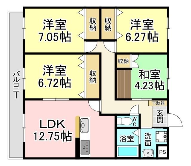  間取り図写真