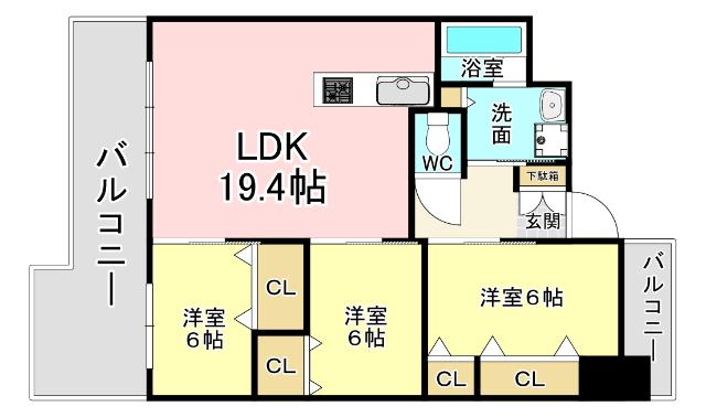  間取り図写真