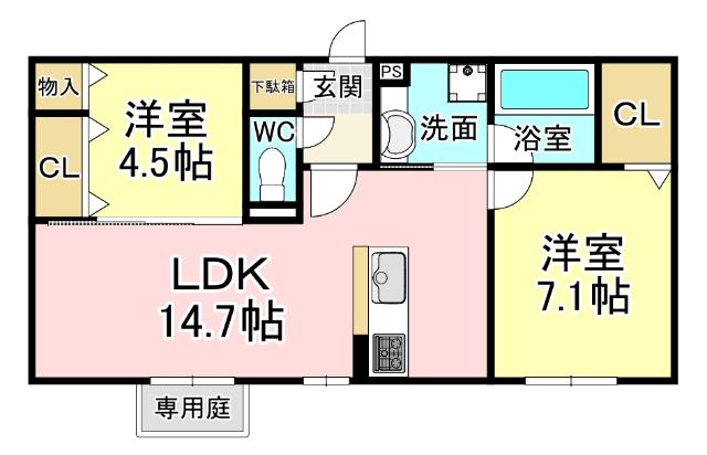  間取り図写真
