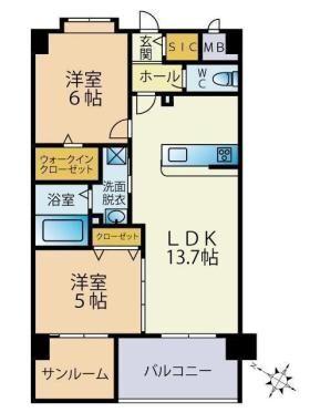  間取り図写真