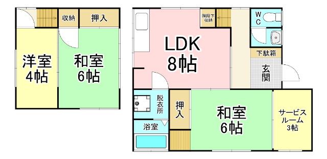  間取り図写真