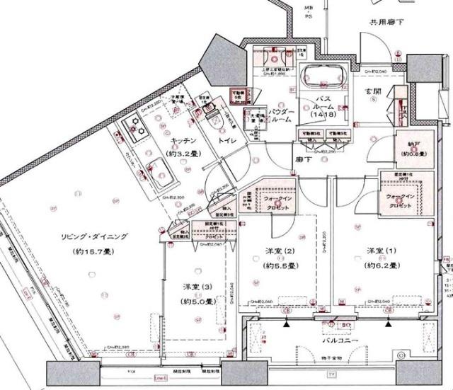  間取り図写真