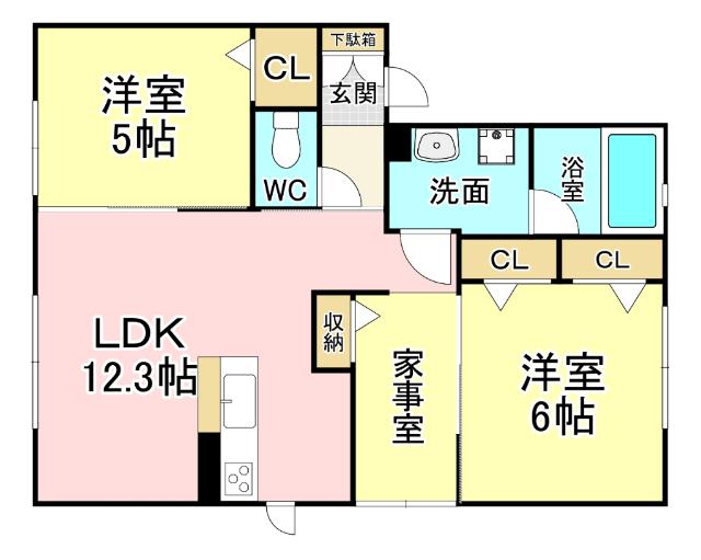  間取り図写真