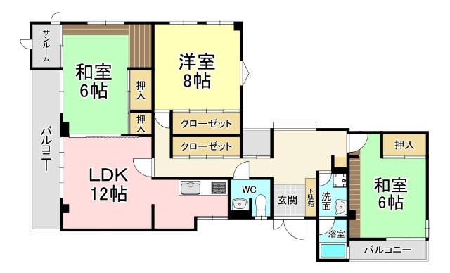  間取り図写真