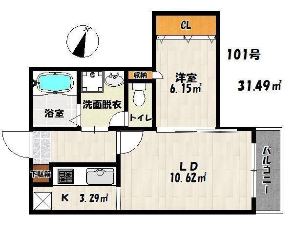  間取り図写真