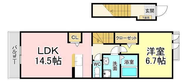  間取り図写真