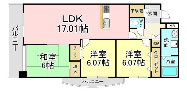  間取り図写真