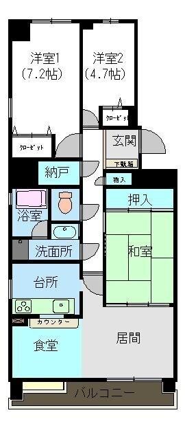  間取り図写真