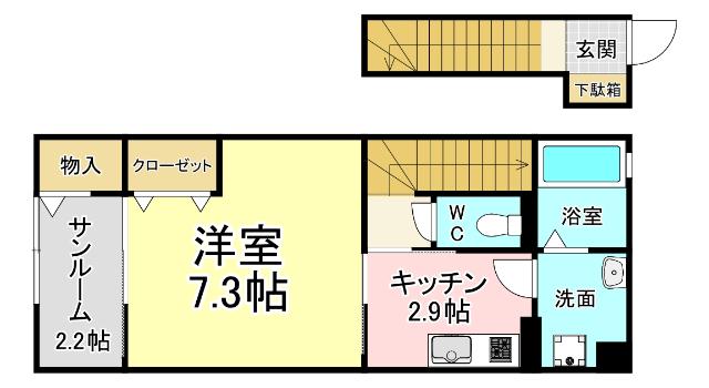  間取り図写真