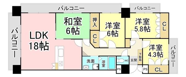  間取り図写真