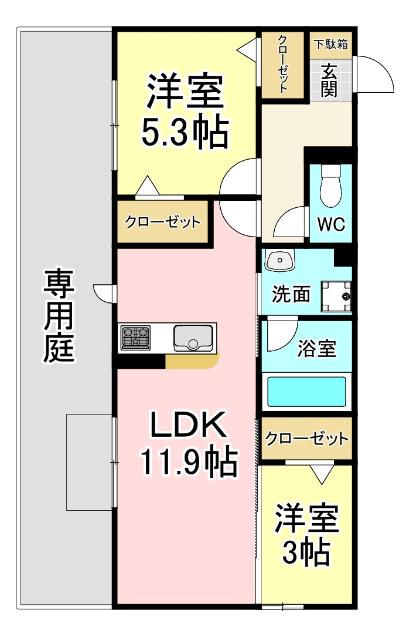  間取り図写真