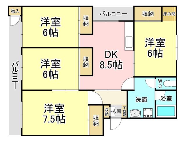  間取り図写真