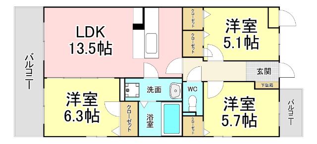  間取り図写真