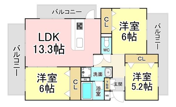  間取り図写真
