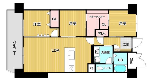  間取り図写真