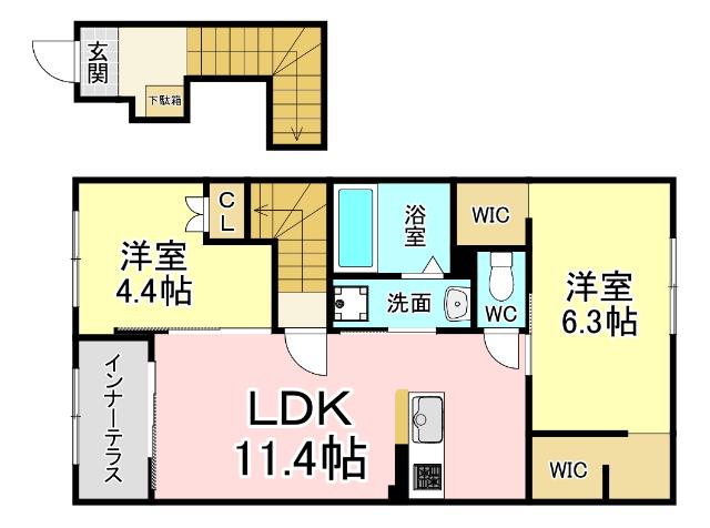  間取り図写真