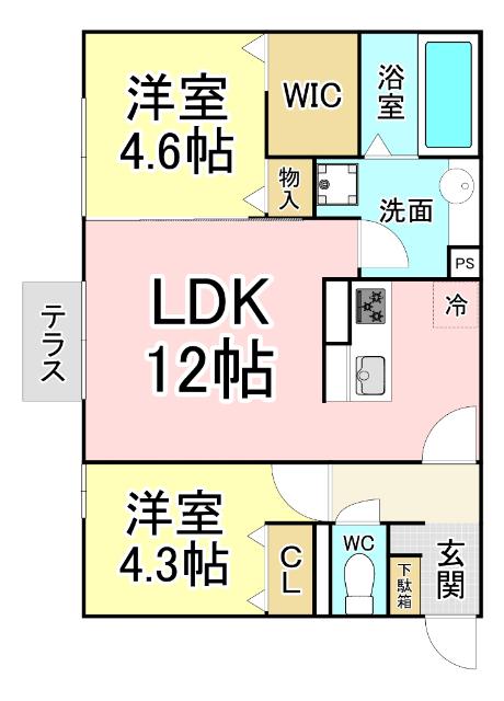  間取り図写真