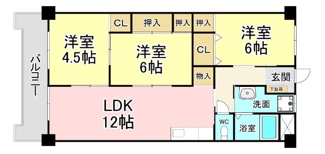  間取り図写真