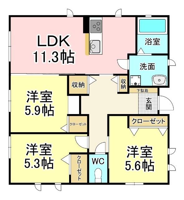  間取り図写真