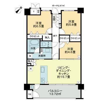  間取り図写真