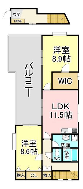  間取り図写真
