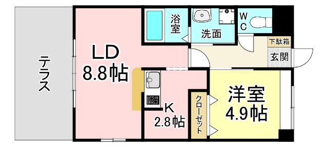  間取り図写真