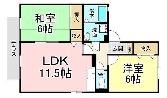  間取り図写真