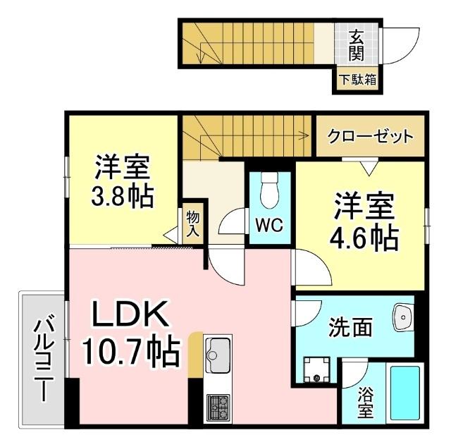  間取り図写真
