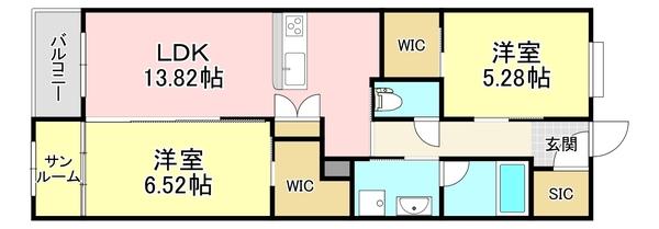  間取り図写真
