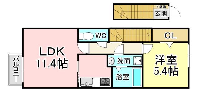  間取り図写真