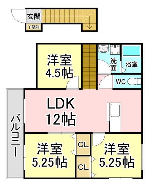  間取り図写真
