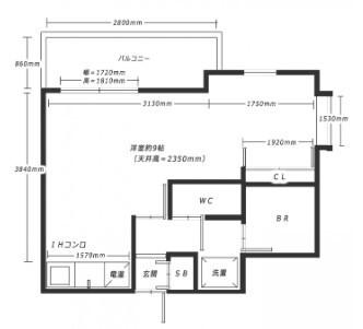  間取り図写真