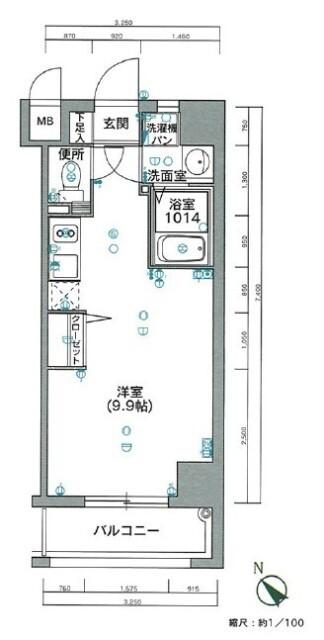  間取り図写真