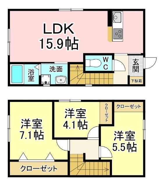  間取り図写真