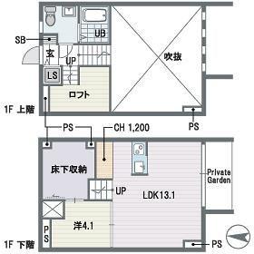  間取り図写真