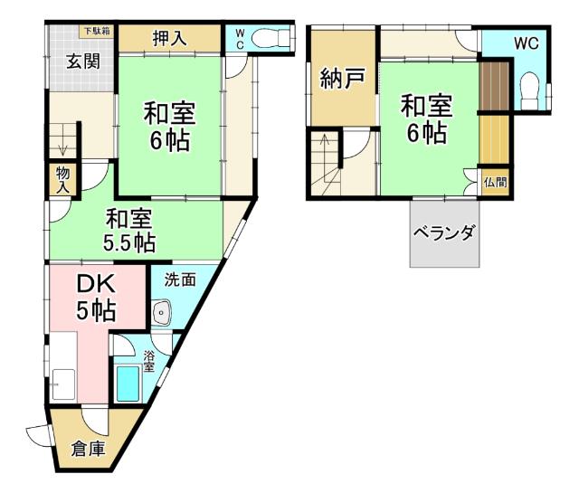  間取り図写真