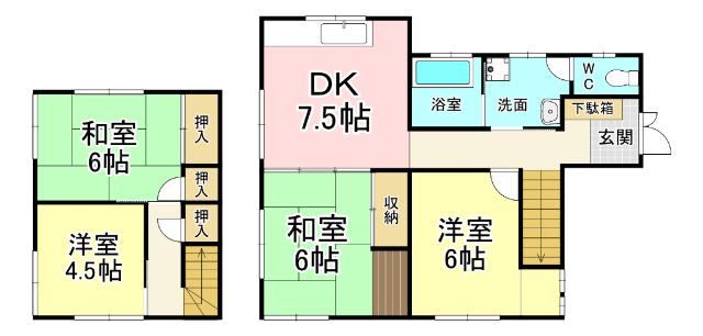  間取り図写真