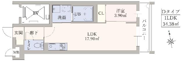 間取り図写真