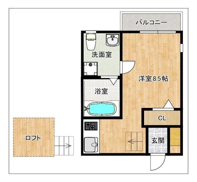  間取り図写真