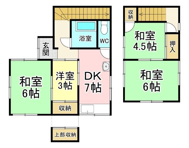  間取り図写真