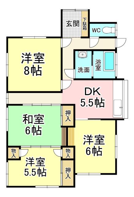  間取り図写真